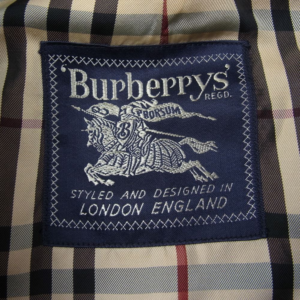 BURBERRY バーバリー ヴィンテージ 60s 70s Burberrys バーバリーズ REGDタグ トレンチ コート カーキ系【中古】