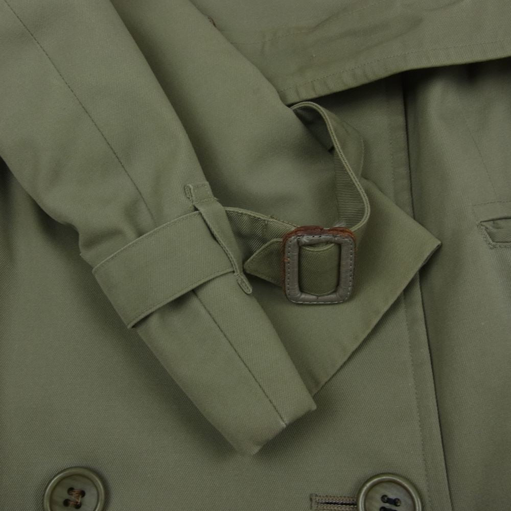 BURBERRY バーバリー ヴィンテージ 60s 70s Burberrys バーバリーズ REGDタグ トレンチ コート カーキ系【中古】