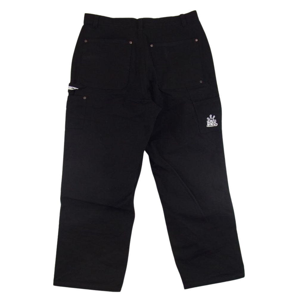 HUF ハフ PT00207 ダブルニー パンツ  ブラック系 30【中古】
