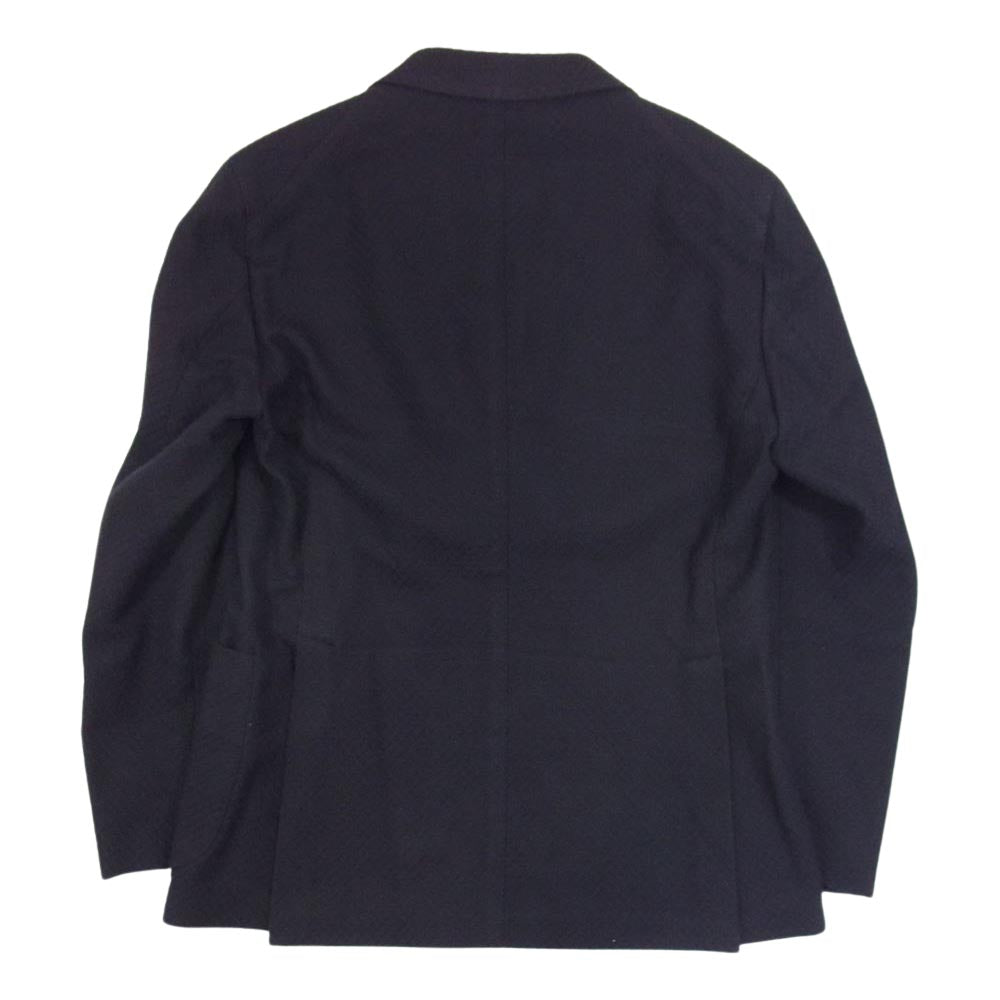 タリアトーレ 1SMC20K イタリア製 コットン ダブル テーラード ジャケット ネイビー系 48【中古】