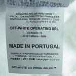 OFF-WHITE オフホワイト OMAA038F19185010 Oversize Tee オーバーサイズ 半袖 Tシャツ ポルトガル製 ホワイト系 XS【中古】
