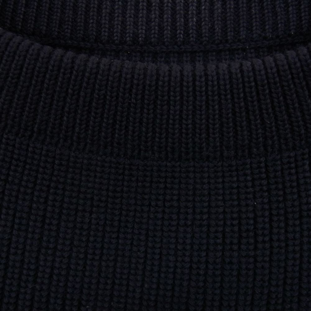 アンデルセンアンデルセン 5 gauge Crewneck 5ゲージ クルーネック ウール セーラーニット セーター ネイビー系 XL【中古】