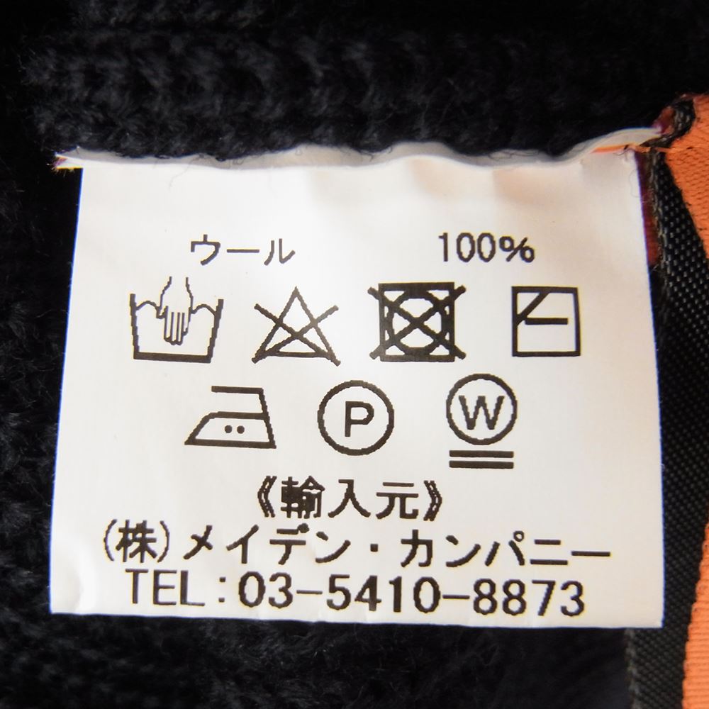 アンデルセンアンデルセン 5 gauge Crewneck 5ゲージ クルーネック ウール セーラーニット セーター ネイビー系 XL【中古】