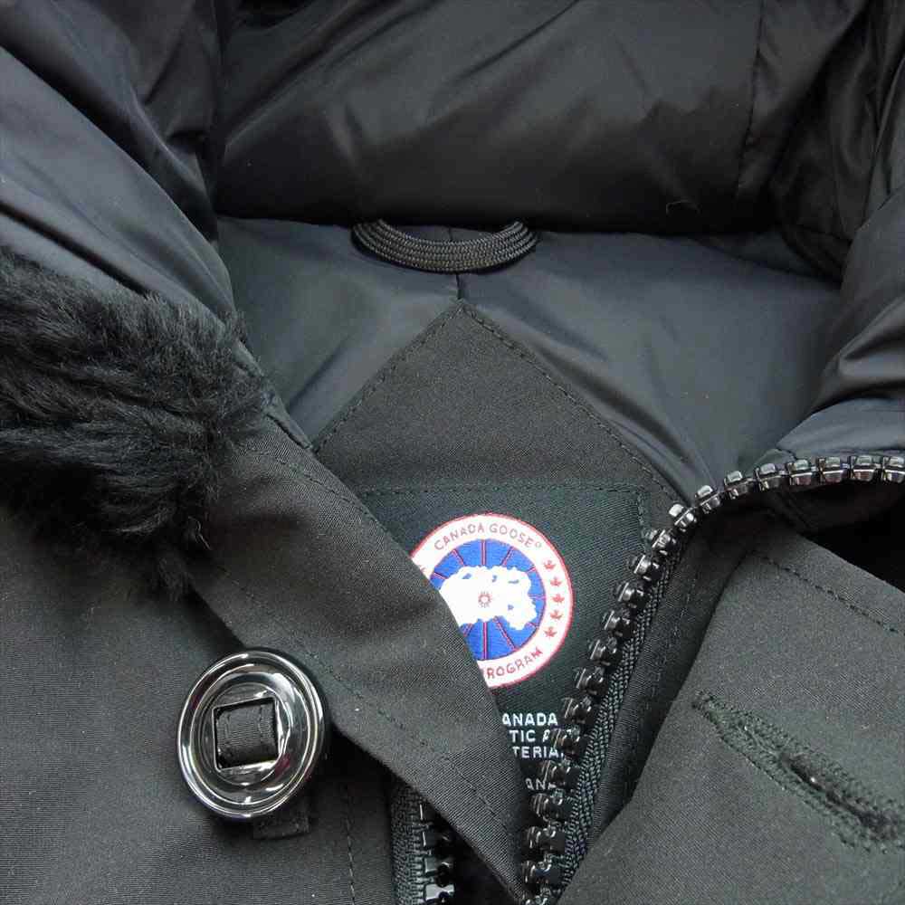 CANADA GOOSE カナダグース 3438JM 国内正規品 サザビーリーグ JASPER PARKA ジャスパー パーカ ダウン コート ブラック系 S【中古】