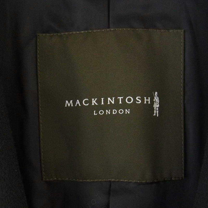 Mackintosh マッキントッシュ G1B50-211-09 国内正規品 日本製 LONDON ロンドン カシミヤ 100％ チェスター コート ブラック系【中古】