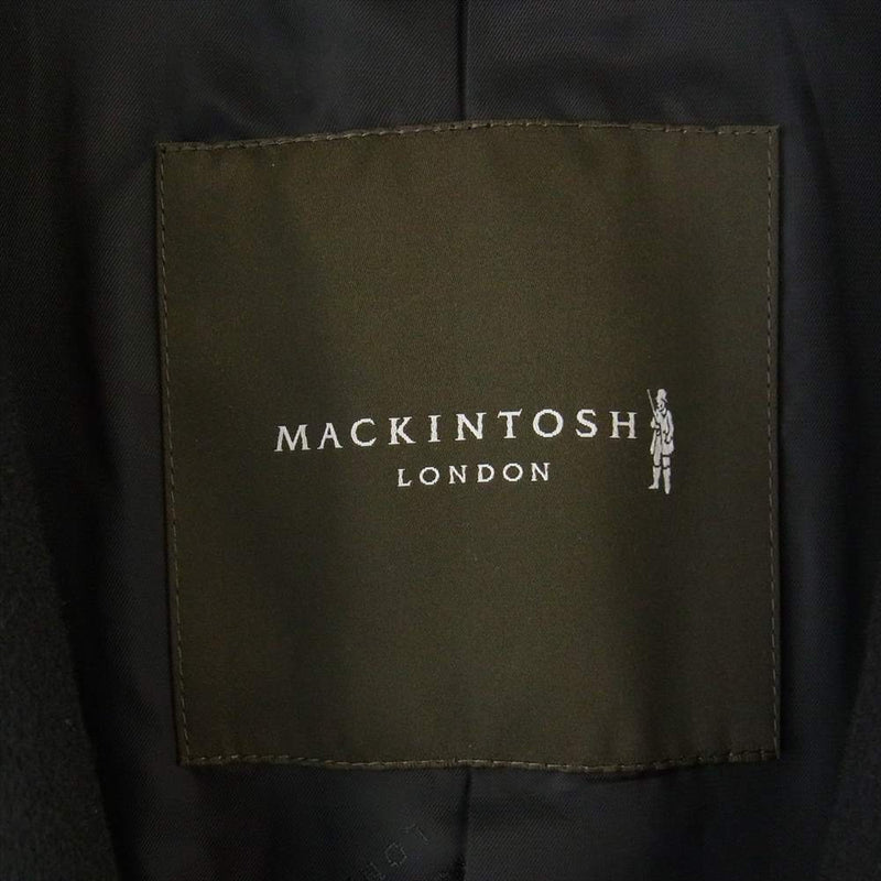 Mackintosh マッキントッシュ G1B50-211-09 国内正規品 日本製 LONDON ロンドン カシミヤ 100％ チェスター コート ブラック系【中古】