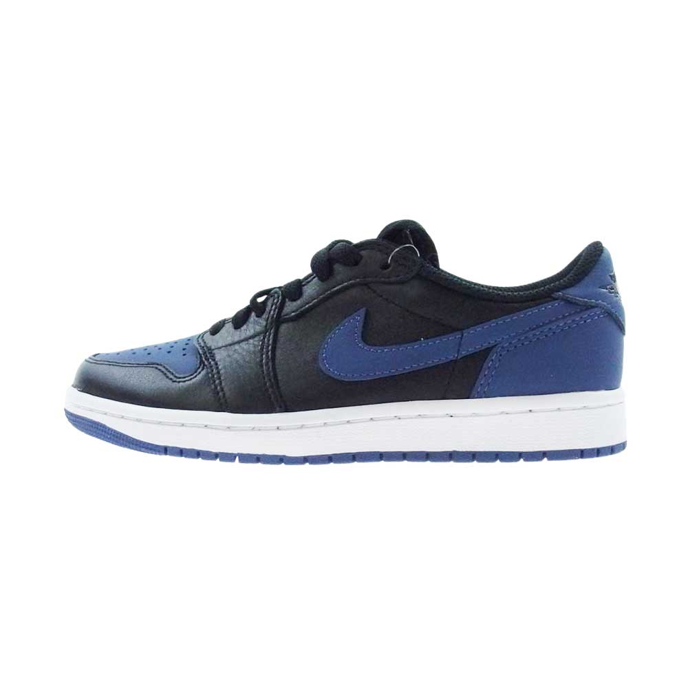 NIKE AIR JORDAN ナイキ ジョーダン CZ0790 041  AIR JORDAN 1 RETRO LOW MG Mystic Navy ローカット スニーカー ブラック系 ネイビー系 23.5cm【新古品】【未使用】【中古】