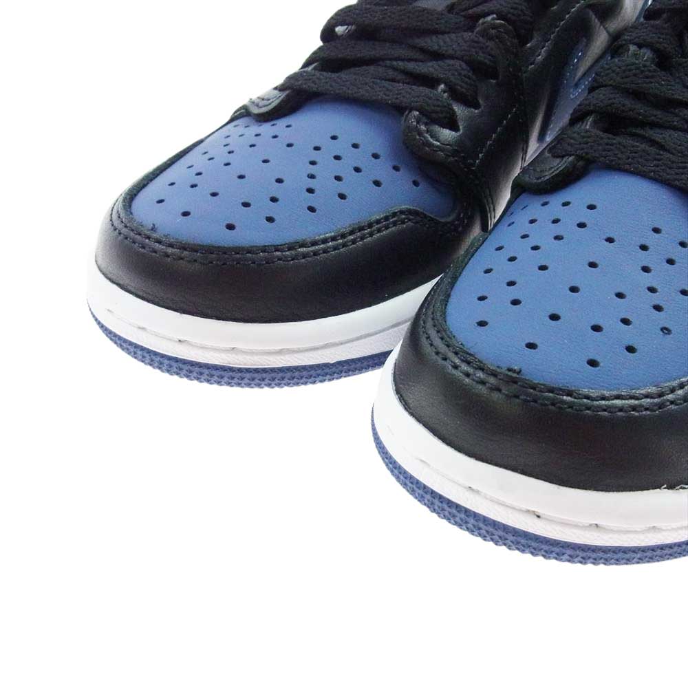NIKE AIR JORDAN ナイキ ジョーダン CZ0790 041  AIR JORDAN 1 RETRO LOW MG Mystic Navy ローカット スニーカー ブラック系 ネイビー系 23.5cm【新古品】【未使用】【中古】