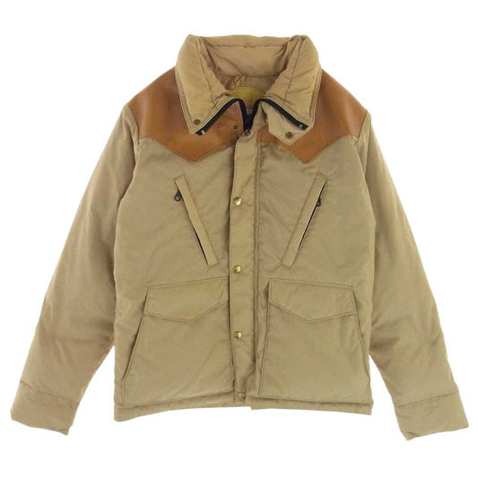 ロッキーマウンテン BEAUTY＆YOUTH アローズ 別注 ダウン ジャケット ベージュ系 38【中古】