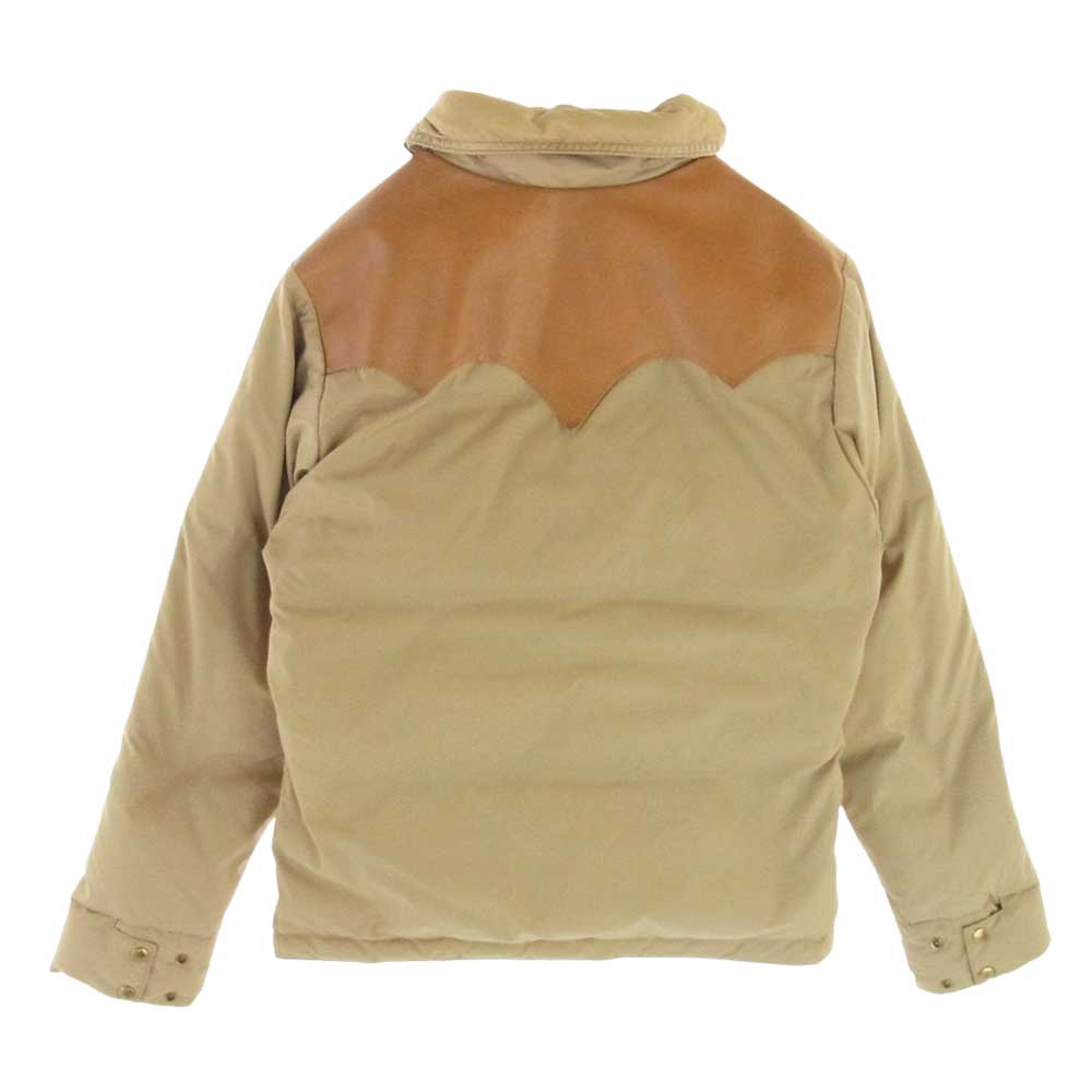 ロッキーマウンテン BEAUTY＆YOUTH アローズ 別注 ダウン ジャケット ベージュ系 38【中古】