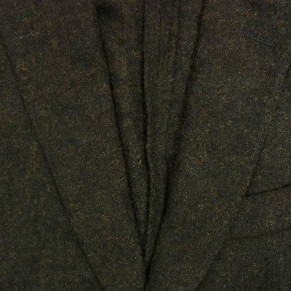 エルネスト BEP231311  BEAMS イタリア製 アルパカ ウール テーラード ジャケット グリーン系 48【中古】