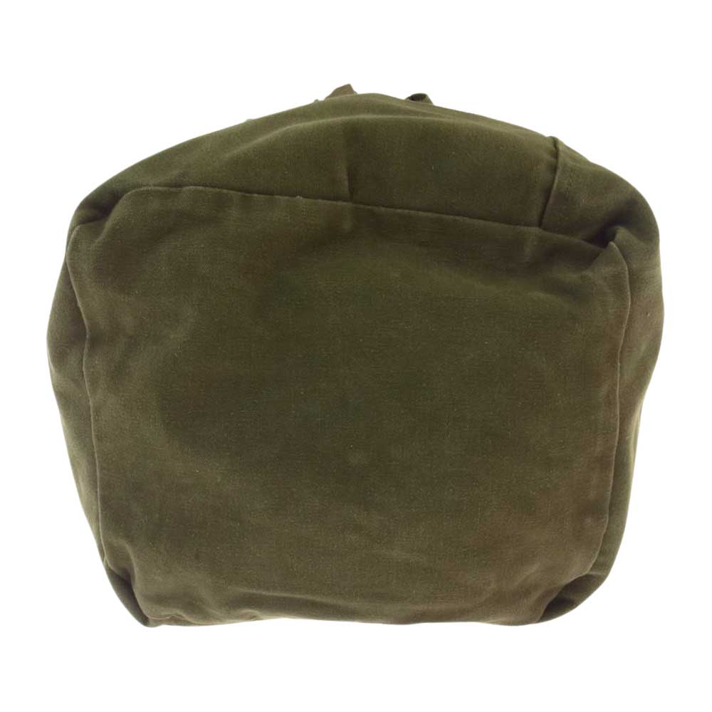 米軍 ステンシル入り ダッフル バッグ モスグリーン系【中古】