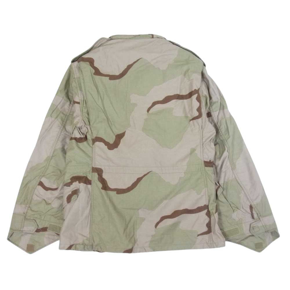 米軍 80s centre mfg co inc M-65 ミリタリージャケット ベージュ系 SMALL SHORT【中古】