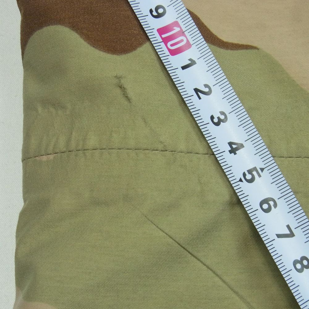 米軍 02'S ECWCS GORE-TEX COLD WEATHER PARKA DESERT CAMOUFLAGE コールド ウェザー パーカ ゴアテックス ミリタリー ジャケット ベージュ系 ライトグリーン系 M MEDIUM - SHORT【中古】