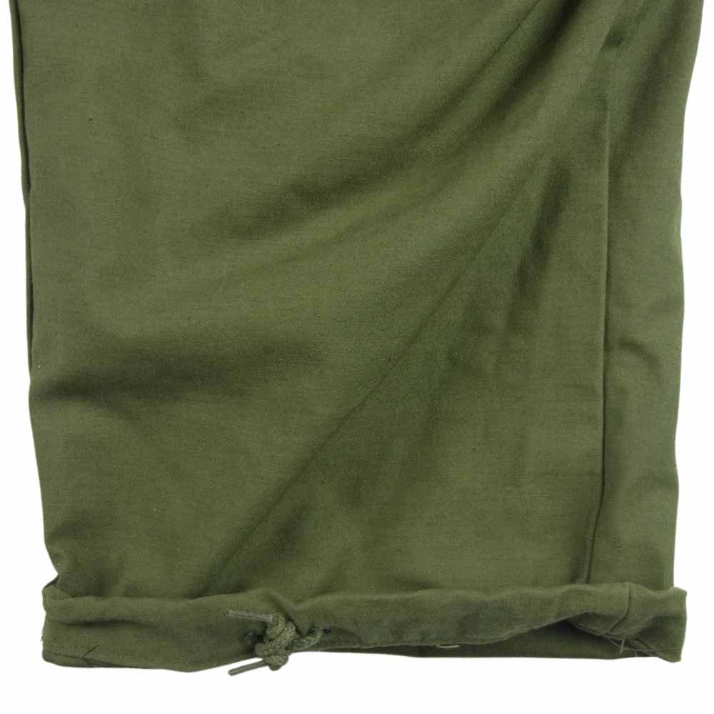 米軍 70s M-65 Cold Weather Trousers ライナー付き ミリタリー カーゴ パンツ カーキ系 M【中古】