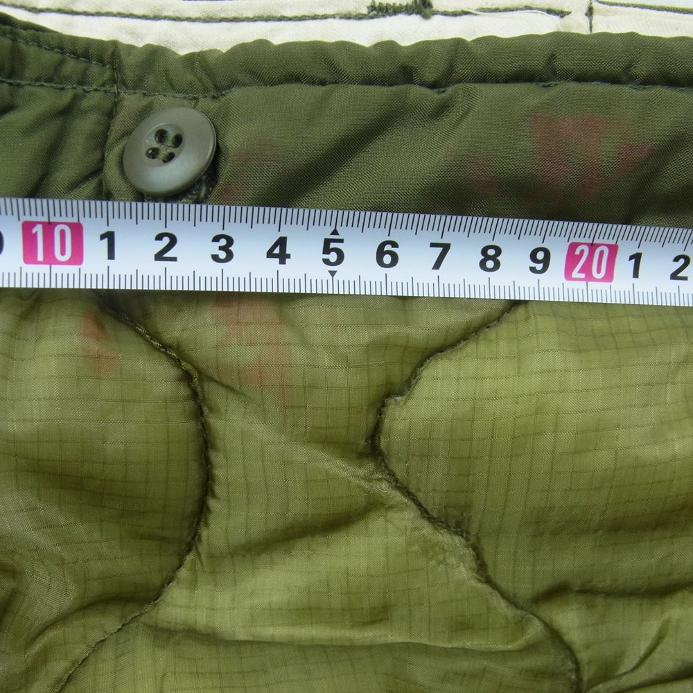 米軍 70s M-65 Cold Weather Trousers ライナー付き ミリタリー カーゴ パンツ カーキ系 M【中古】