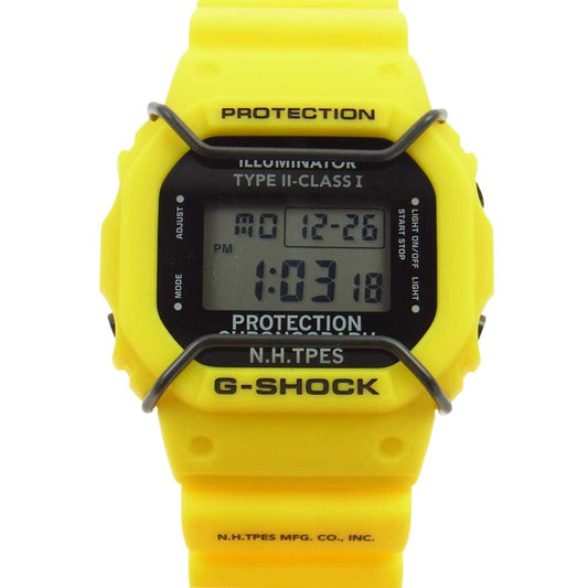 N.HOOLYWOOD エヌハリウッド × G-SHOCK ジーショック デジタル 腕時計  イエロー系【新古品】【未使用】【中古】