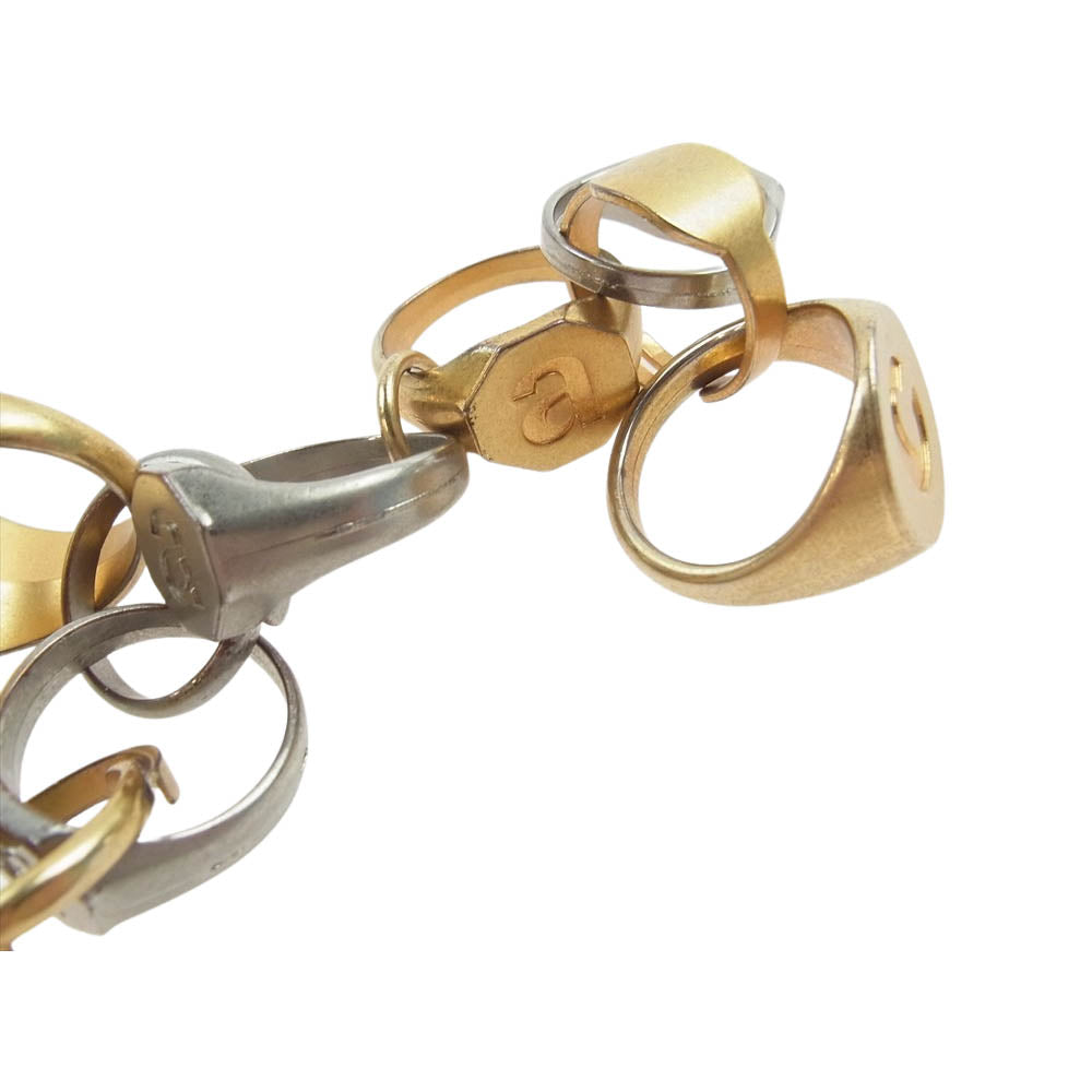 Sacai サカイ 20AW 20-0144S Ring Chain bracelet リング チェーン