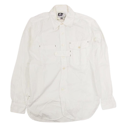 Engineered Garments エンジニアードガーメンツ BEAMS+別注 ポケット ワーク 長袖シャツ ホワイト系 XS【中古】
