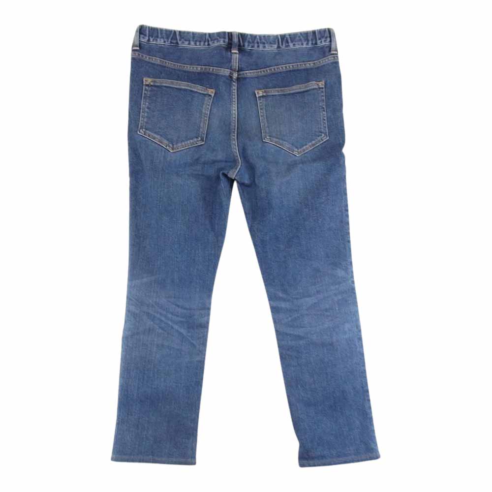 REMI RELIEF レミレリーフ ウエストドローコード ストレッチ イージー デニム パンツ インディゴブルー系 M【中古】