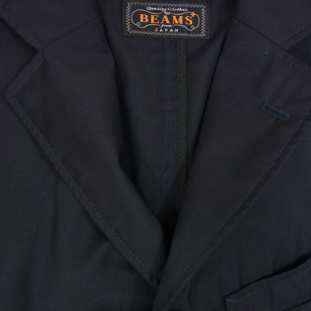 Engineered Garments エンジニアードガーメンツ BEAMS+別注 MID FIELD BLAZER TROPICAL WOOL ミッドフィールド ブレザー ジャケット トロピカルウール  ネイビー系 XS【中古】