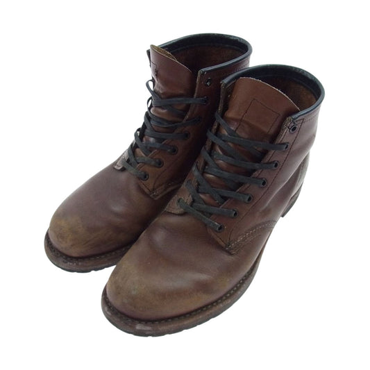 RED WING レッドウィング 9016 BECKMAN BOOT ベックマン レースアップ ブーツ ブラウン系 26.0cm【中古】