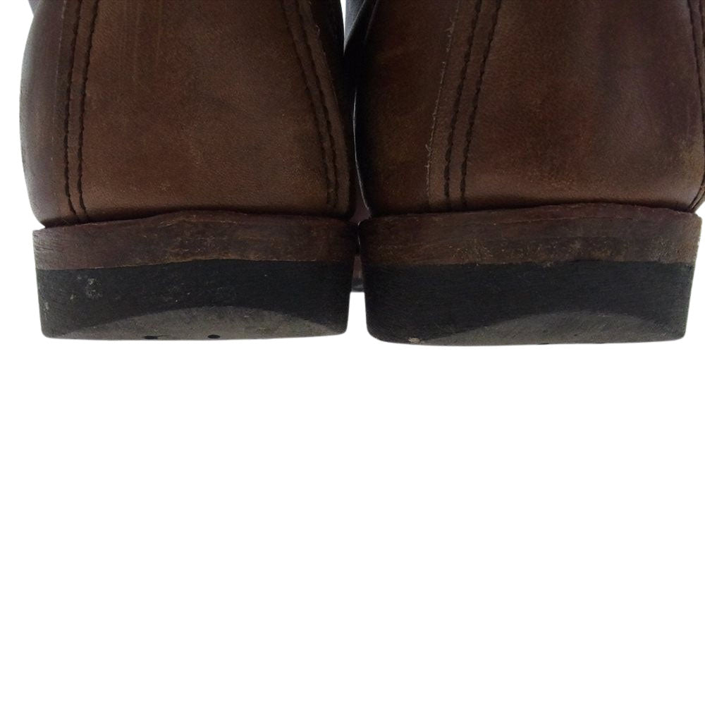 RED WING レッドウィング 9016 BECKMAN BOOT ベックマン レースアップ ブーツ ブラウン系 26.0cm【中古】