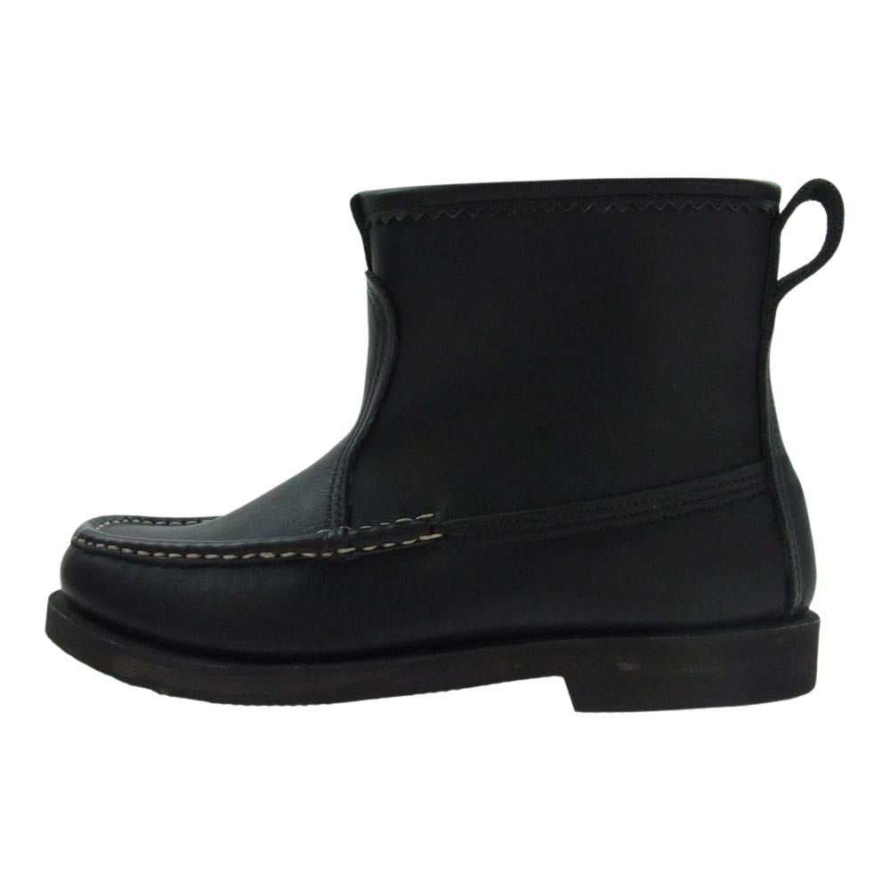RUSSELL MOCCASIN ラッセルモカシン KNOCK A BOUT BOOT ノック ア バウト ブーツ ブラック系 US8【極上美品】【中古】