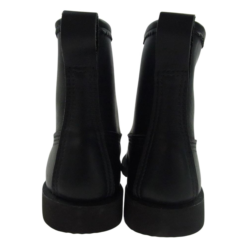 RUSSELL MOCCASIN ラッセルモカシン KNOCK A BOUT BOOT ノック ア バウト ブーツ ブラック系 US8【極上美品】【中古】