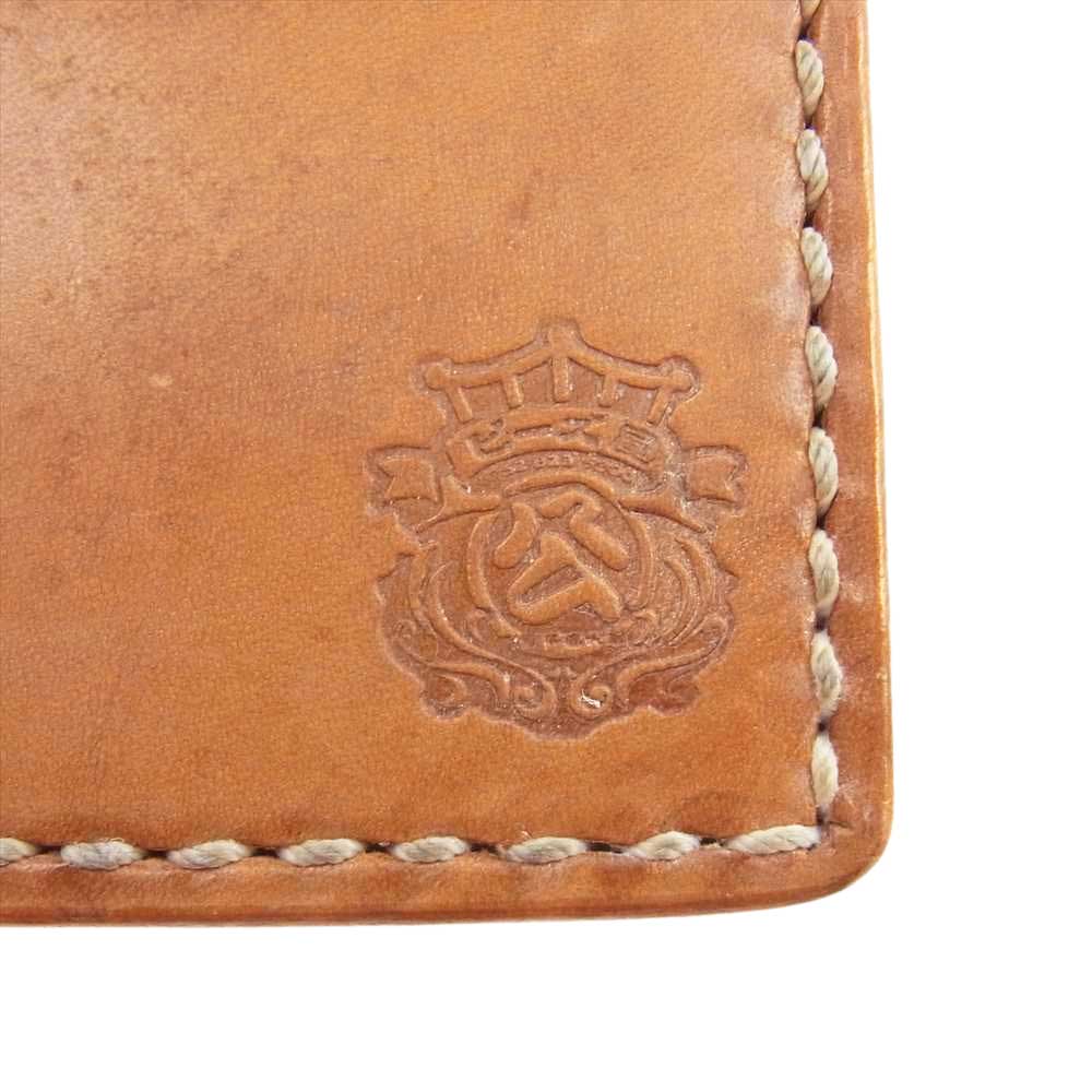 ビーズ屋公ちゃん レザー カードケース ブラウン系【中古】