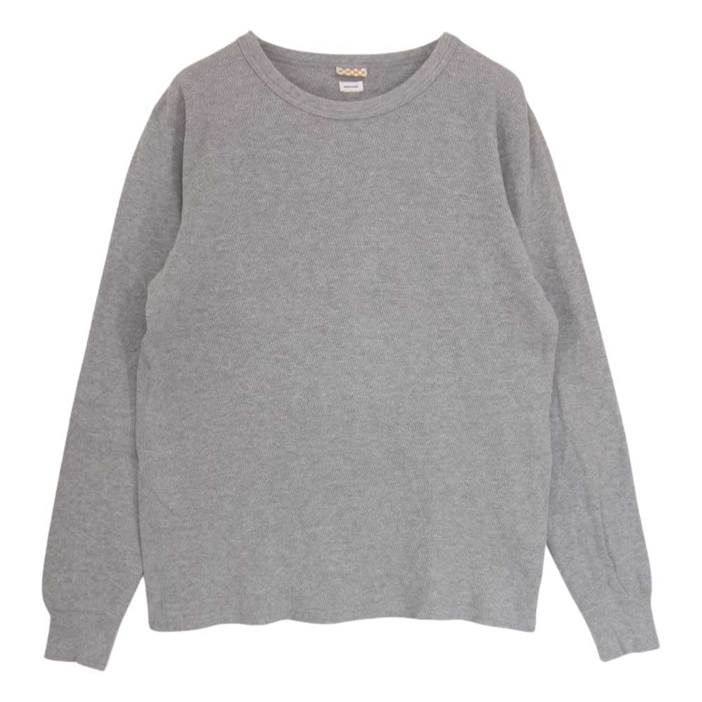VISVIM ビズビム 0119105009010 THERMAL PACK TEE サーマル カットソー 長袖 グレー系 3【中古】