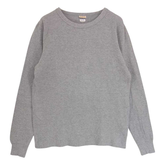 VISVIM ビズビム 0119105009010 THERMAL PACK TEE サーマル カットソー 長袖 グレー系 3【中古】