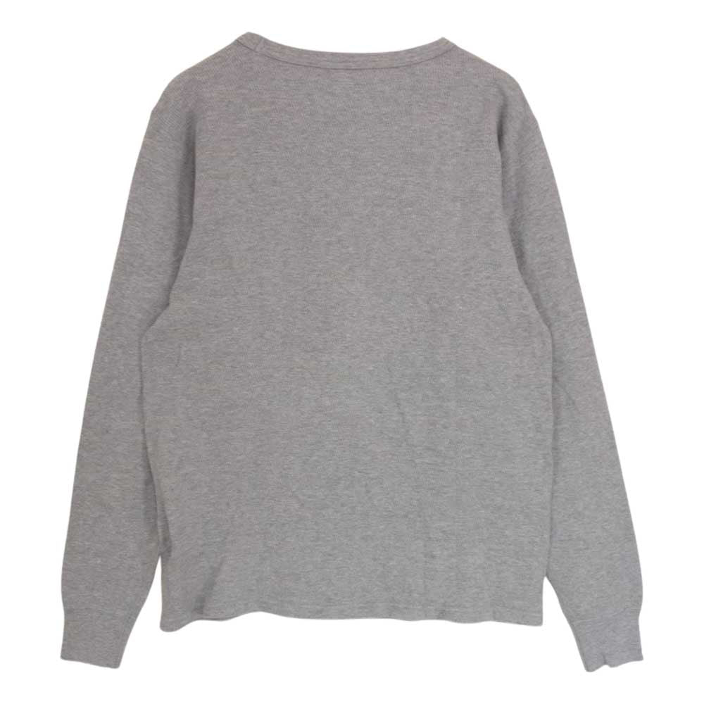VISVIM ビズビム 0119105009010 THERMAL PACK TEE サーマル カットソー 長袖 グレー系 3【中古】