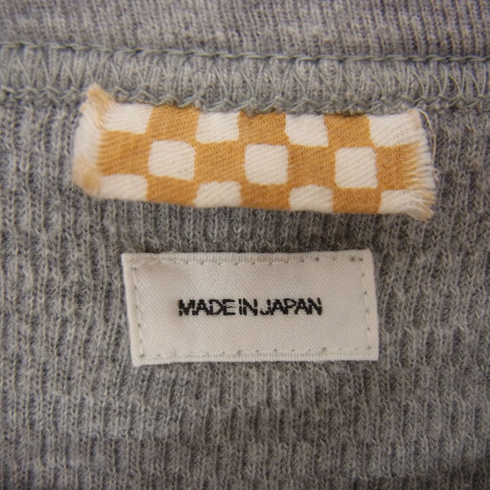 VISVIM ビズビム 0119105009010 THERMAL PACK TEE サーマル カットソー 長袖 グレー系 3【中古】