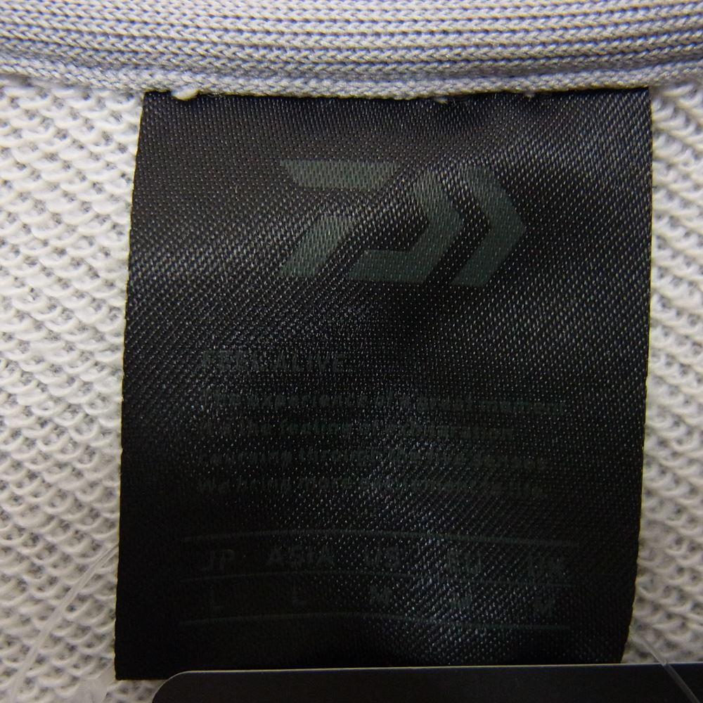 ダイワピア BE-55022 Tech Sweat Half-Zip テック ハーフ ジップ  スウェット グレー系 L【中古】