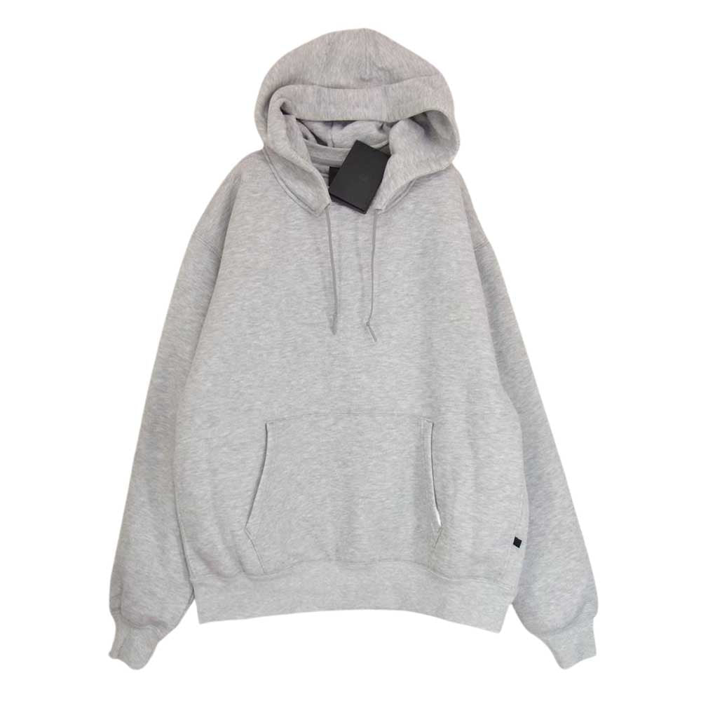 ダイワピア 21AW  BE-56121W DOUBLE FACE CREW SWEAT フード後付 ダブルフェイス パーカー グレー系 L【新古品】【未使用】【中古】