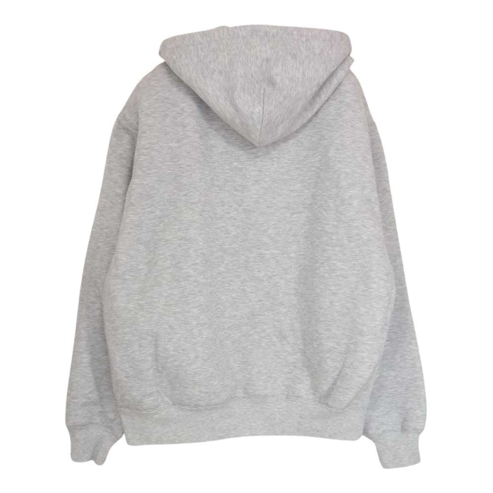 ダイワピア 21AW  BE-56121W DOUBLE FACE CREW SWEAT フード後付 ダブルフェイス パーカー グレー系 L【新古品】【未使用】【中古】