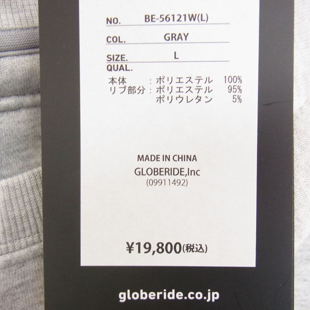 ダイワピア 21AW  BE-56121W DOUBLE FACE CREW SWEAT フード後付 ダブルフェイス パーカー グレー系 L【新古品】【未使用】【中古】