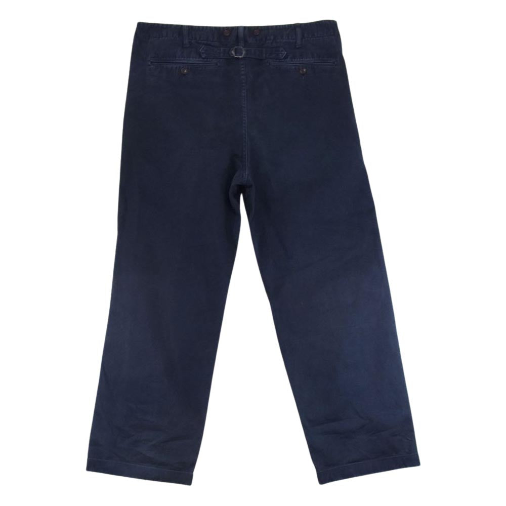 VISVIM ビズビム 19SS  219905008001 ICT限定 CAMUS BRACES PANTS WD チノ パンツ ネイビー系 4【中古】