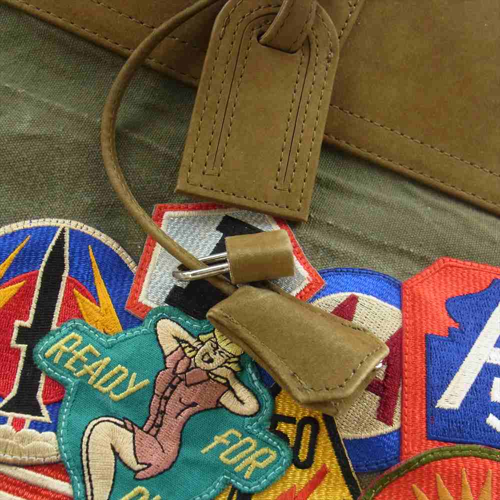 READY MADE レディメイド GYM BAG ワッペン付き ボストン バッグ マルチカラー系【中古】