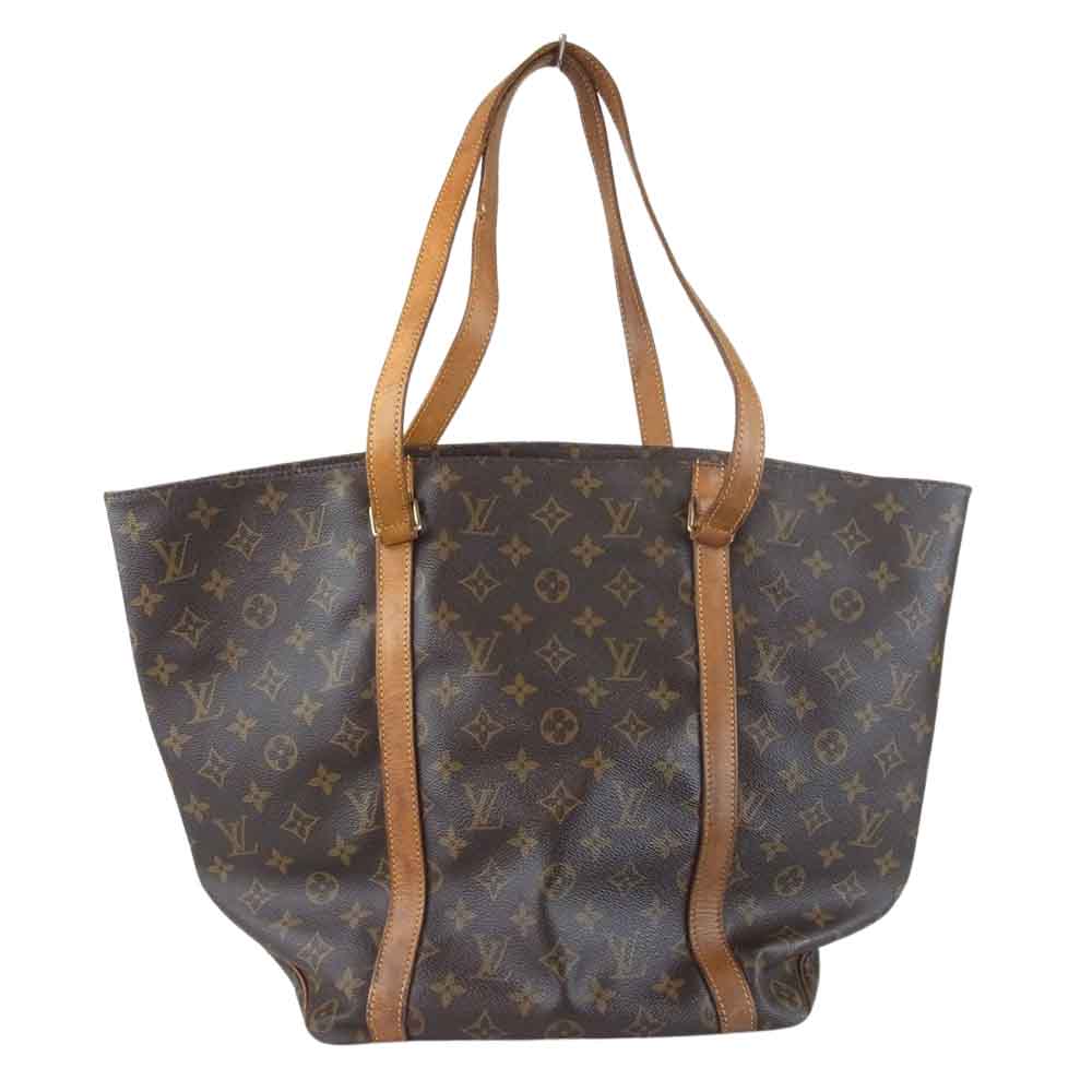 LOUIS VUITTON ルイ・ヴィトン M51108 モノグラム サック ショッピング 48 トート バッグ ブラウン系【中古】