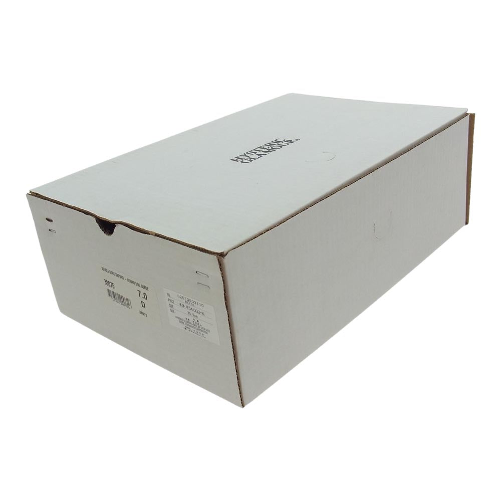 HYSTERIC GLAMOUR ヒステリックグラマー COVE SHOE COMPANY サイドゴア ブーツ 25.0cm【中古】