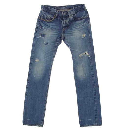 HYSTERIC GLAMOUR ヒステリックグラマー 0222AP14 小窓 SP 加工 デニム パンツ 28【中古】