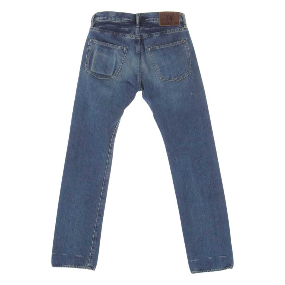 HYSTERIC GLAMOUR ヒステリックグラマー 0222AP14 小窓 SP 加工 デニム パンツ 28【中古】