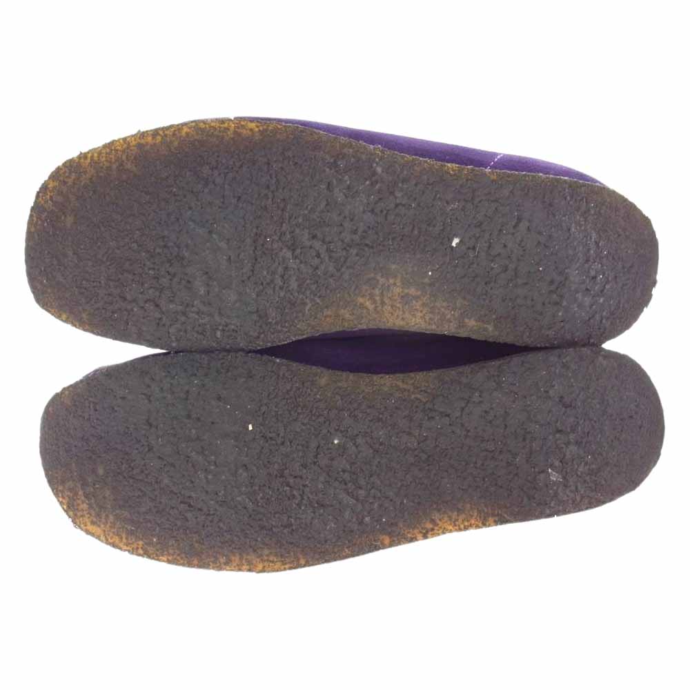 Supreme シュプリーム 15ss Clarks クラークス 2-Tone Wallabee Boot スエード ワラビー ブーツ シューズ パープル系 ライトブラウン系 26.0cm【中古】