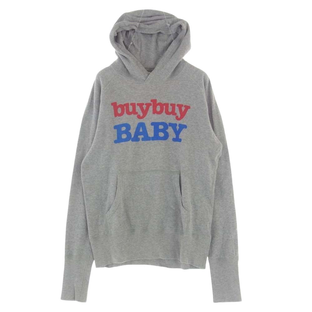 TMT ティーエムティー TSW-S13SP02  buybuy BABY ロゴ プルオーバー パーカー グレー系 M【中古】