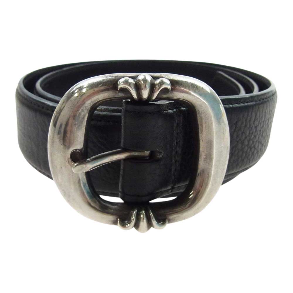 CHROME HEARTS クロムハーツ（原本無） BLT GUNSLINGER 1.5 ガンスリンガー レザー ベルト ブラック系【中古】
