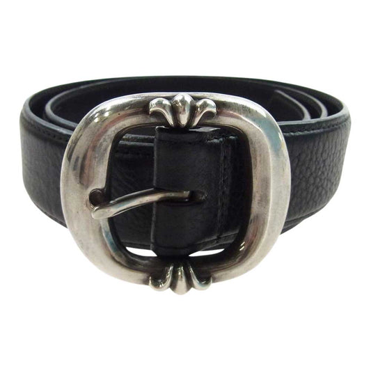 CHROME HEARTS クロムハーツ（原本無） BLT GUNSLINGER 1.5 ガンスリンガー レザー ベルト ブラック系【中古】