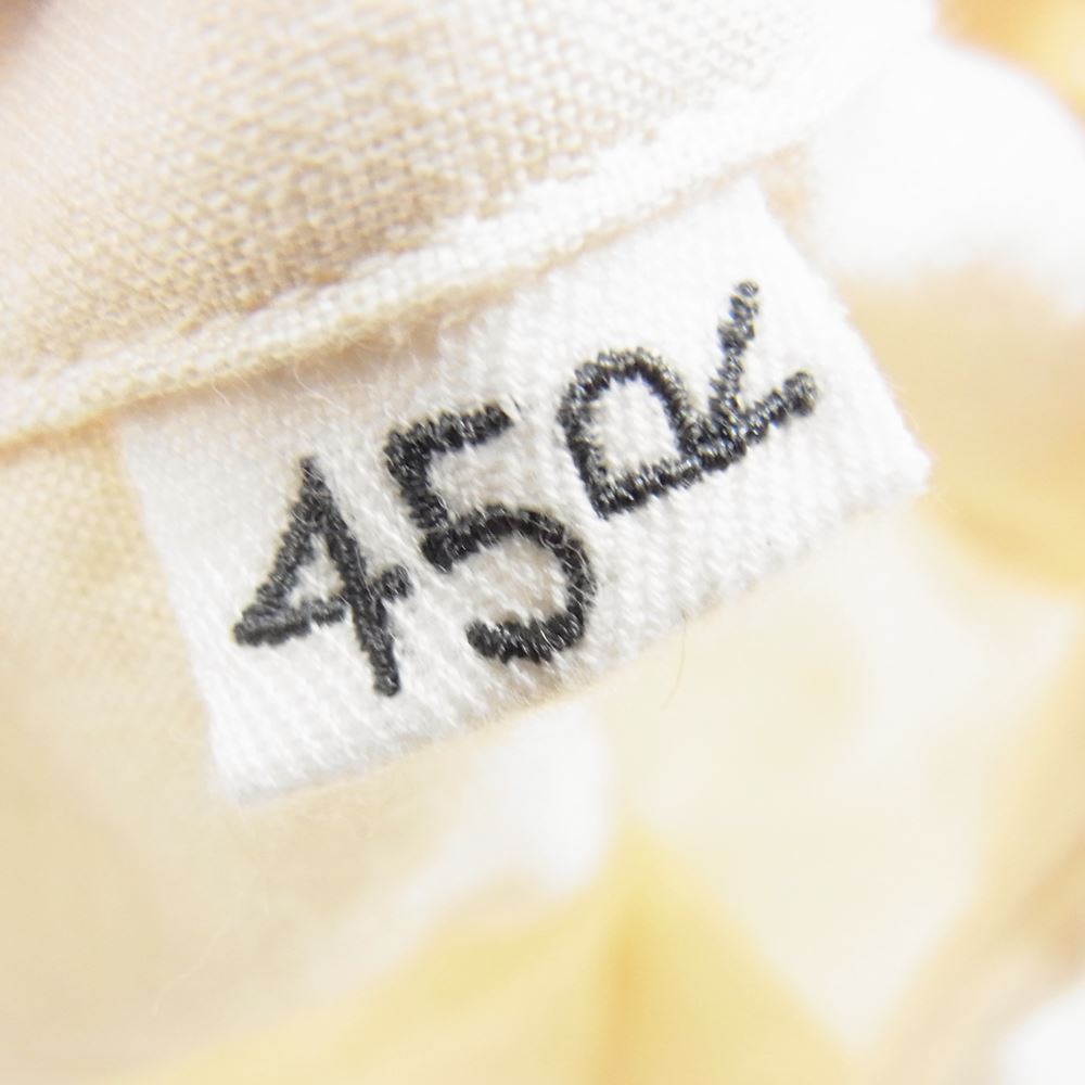 フォーティーファイブアールピーエム  HEMP ヘンプ 長袖 シャツ オフホワイト系 2【中古】