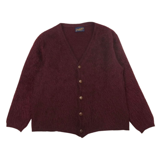 TENDERLOIN テンダーロイン T-MOHAIR CARDIGAN モヘア カーディガン エンジ系 S【中古】